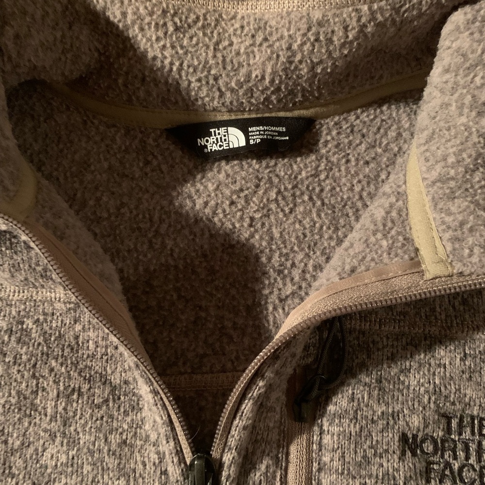 The North Face Taupe Fleece Jacket - Picture 5 of 5